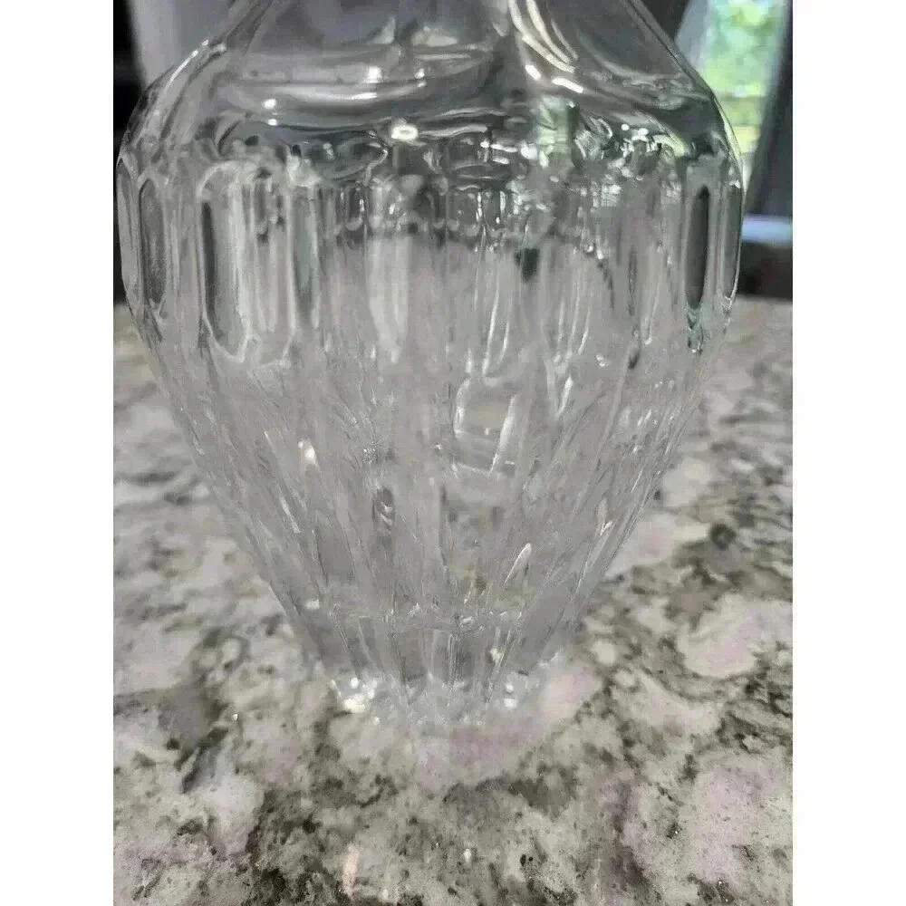 Vintage Heavy Crystal Glass Decanter
